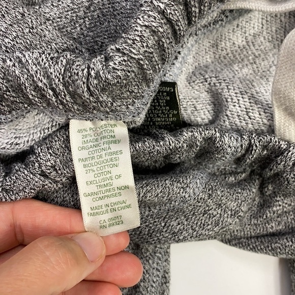 ROOTS Gray Jogger Sweatpants XS 32" Inseam - Picture 9 of 13